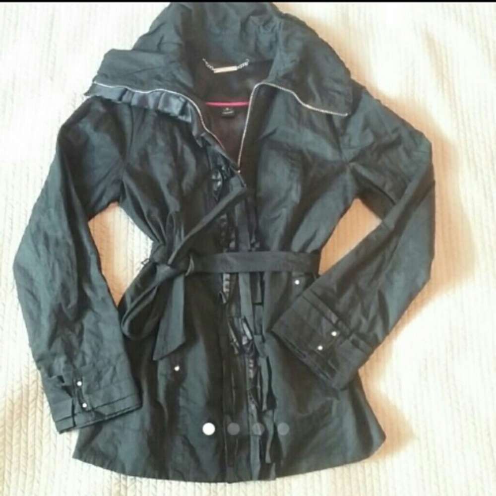 White House Black Market Rain Coat
